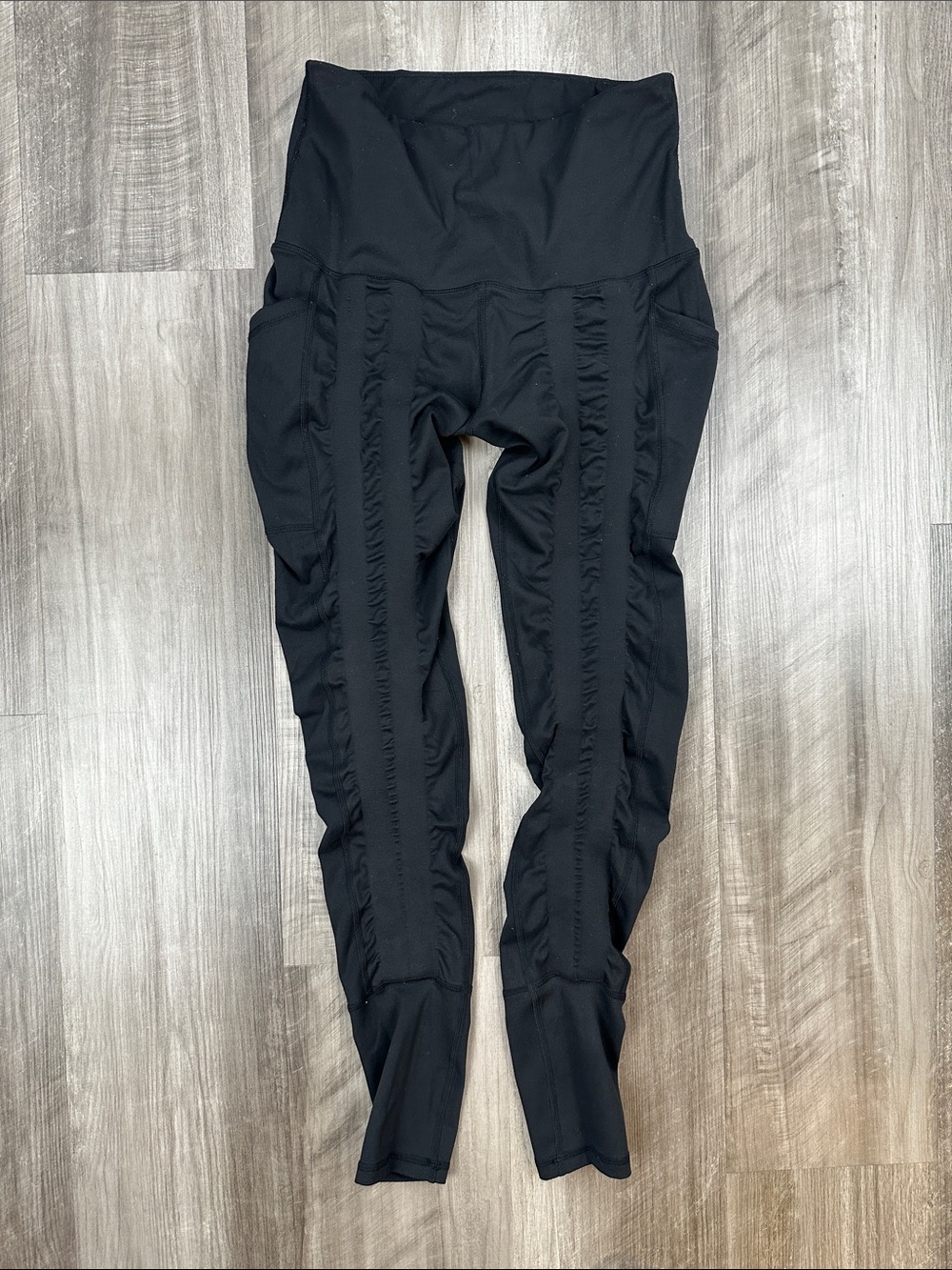 Sweetflexx High Rise Pockets Full Length Resistance Leggings - 6